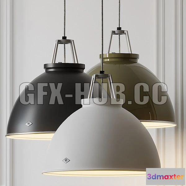1547883 - Titan Size 5 No Diffuser Pendant by Original Btc 3D Max