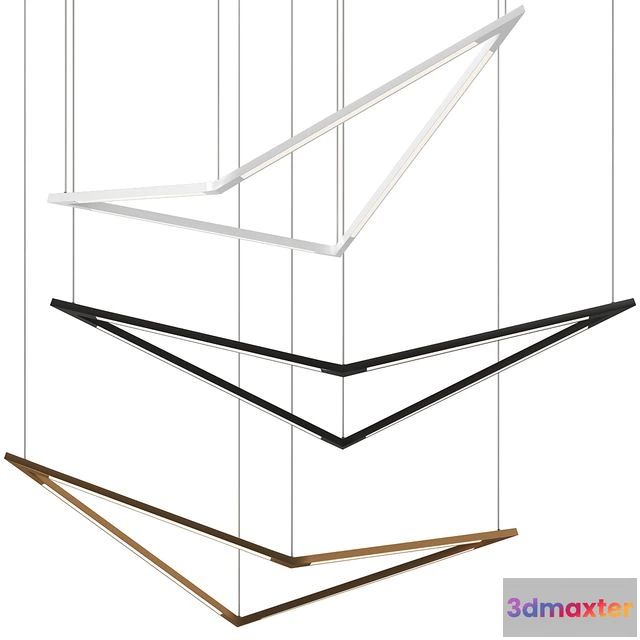 1548369 - Canopy Brid by Koncept Pendant Lamp 3D Max