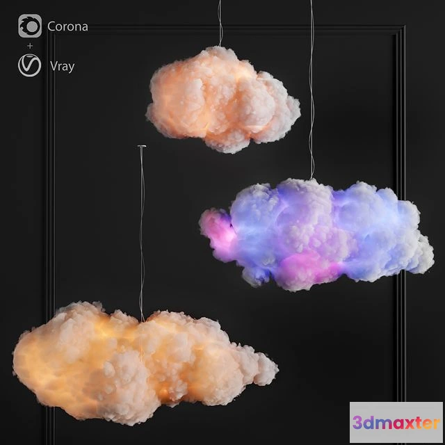 1548563 - Cotton clouds light 3D Max