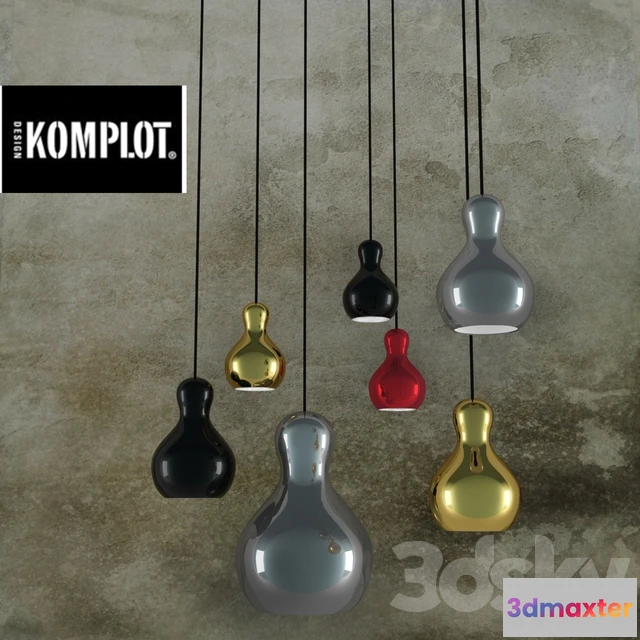 1550063 - Komplot Design for Calabash bulbs 3D Max
