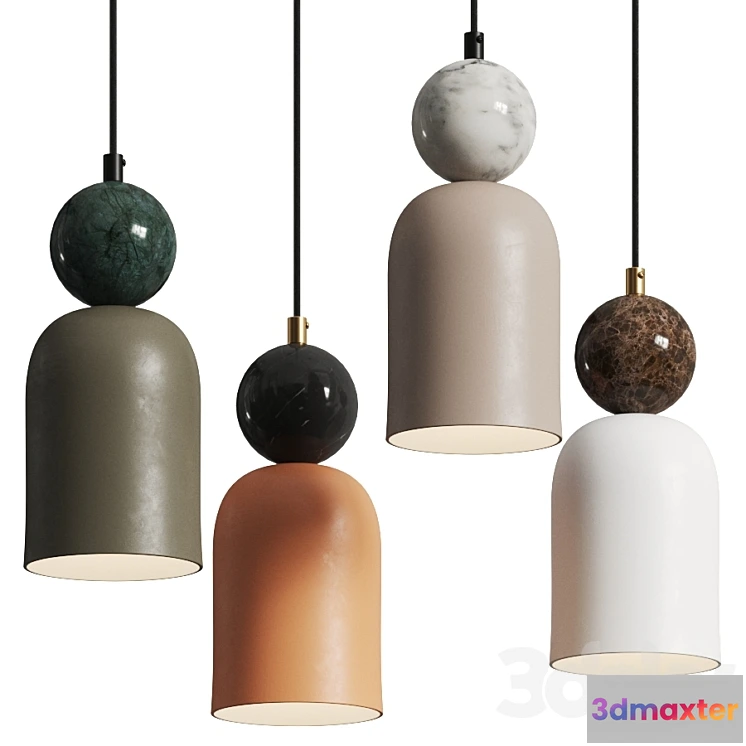 1550449 - Aromas del Campo Bell Pendant Lamp 3D Max