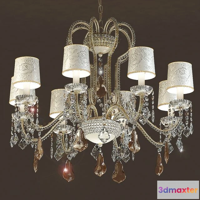 1550829 - Chandelier Masiero GALA 5100 8 + 2 3D Max