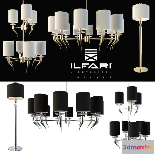 1551319 - Fixtures Ilfari Loving Arms Sun Rise 3D Max