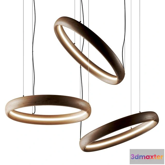 1552129 - Ozzio Italia Ring Pendant Lamp 3D Max