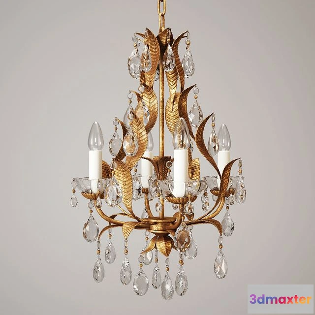 1552801 - Vaughan Joliet Chandelier CL0078.GI 3D Max