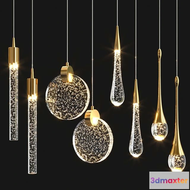 1552981 - Aliexpress Puzirik Hanging Lamps 3D Max