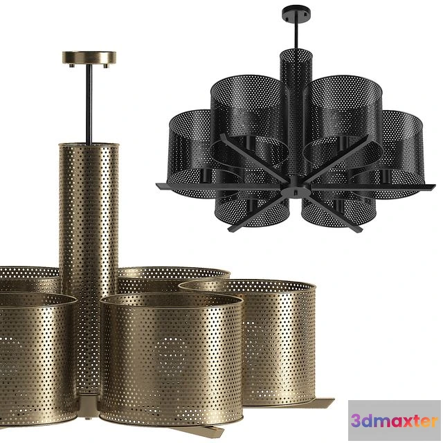 1553909 - Chandelier Eichholtz Morrison 114762 3D Max