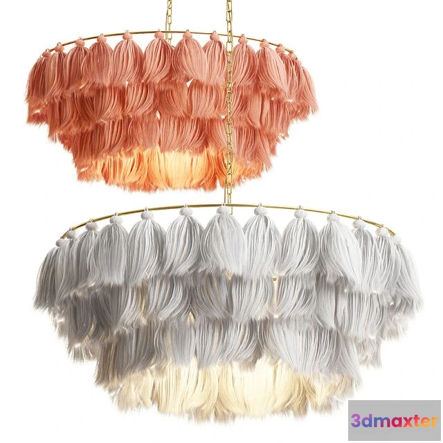 1554637 - Tassel Pendant Lamp 3D Max