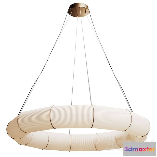 1554643 - Tekio Circular P8 Pendant Lamp by Anthony Dickens 3D Max