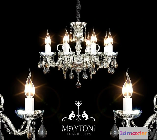 1555281 - Chandelier Maytoni ARM931-08-N 3D Max