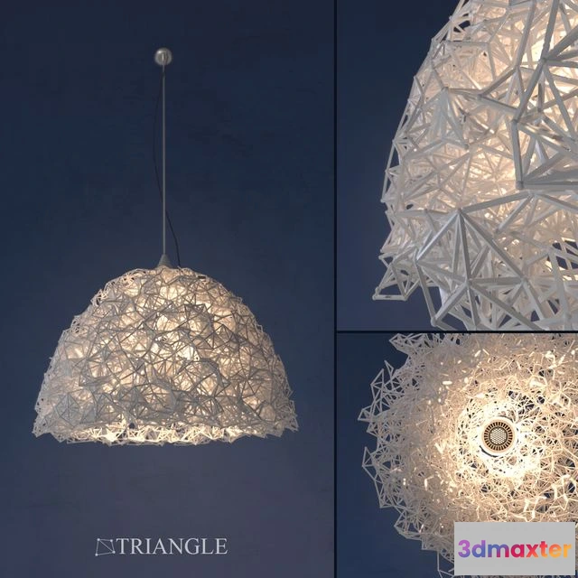 1555283 - Chandelier Triangle (handmade) 3D Max