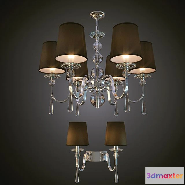1555285 - Chandeliers and sconces Newport 3D Max