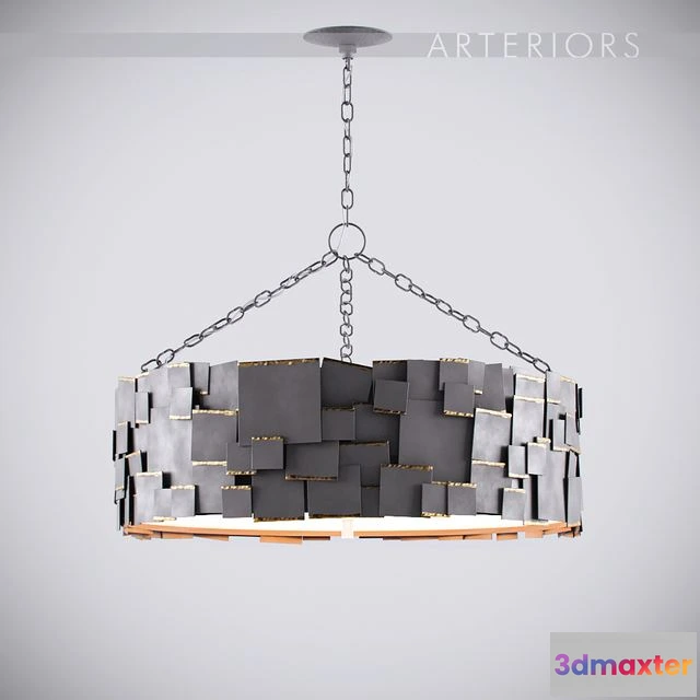 1555413 - Arteriors Monty Chandelier 3D Max
