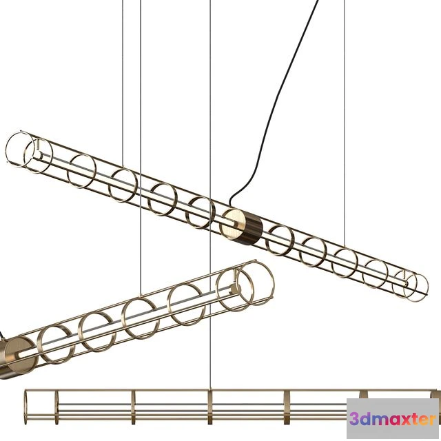 1556093 - Baxter Space Lampada Pendant Lamp 3D Max