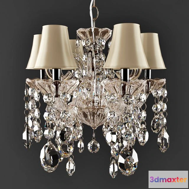 1556163 - Chandeliers Pendant CRYSTAL LUX SIENA SP6 3D Max