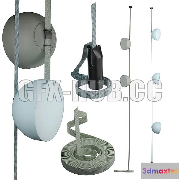 1556777 - Vibia Plusminus Floor 3D Max