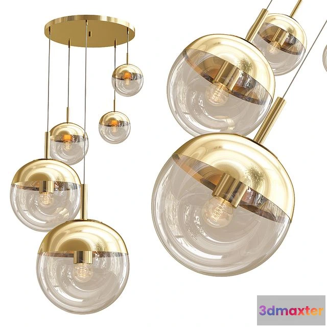 1557625 - Mirror Ball Gold 5 loft-concept 3D Max