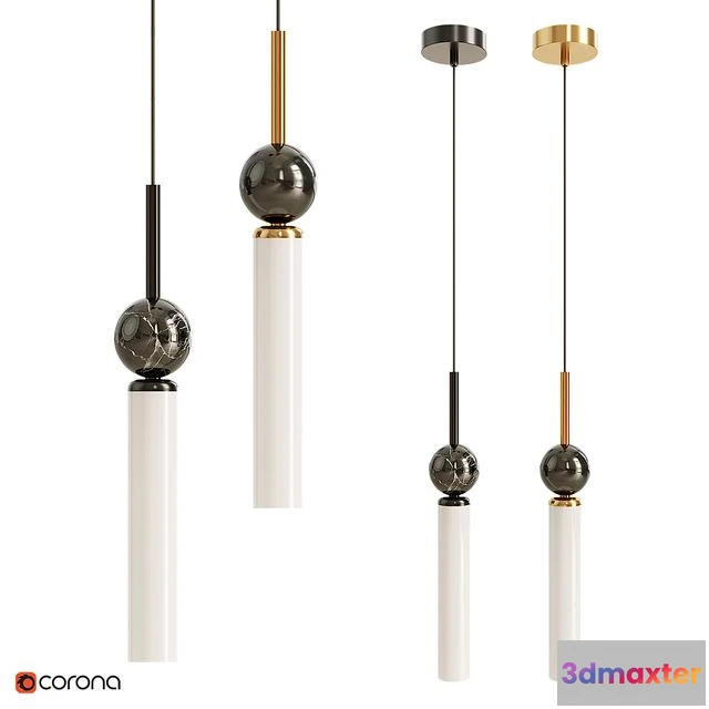 1557655 - Pendant lamp SENSEI ONE 3D Max