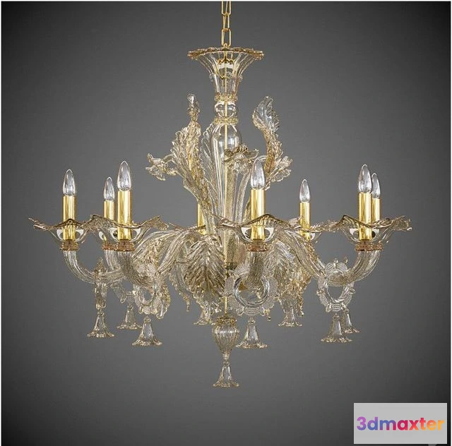1558095 - Chandelier Sylcom 3D Max