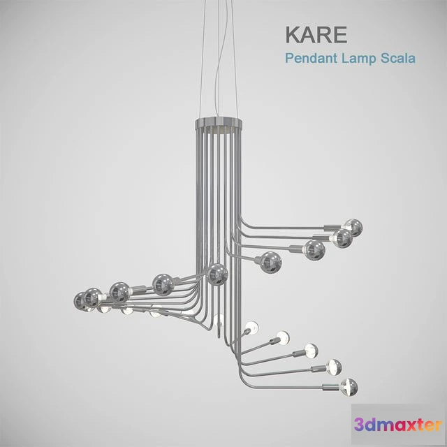 1558399 - KARE Pendant Lamp Scala 3D Max