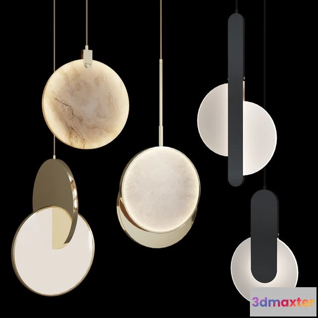 1558455 - Lampatron pendant set 3D Max
