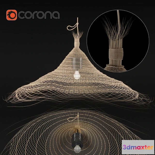 1563039 - Hanging chandelier # 2 3D Max