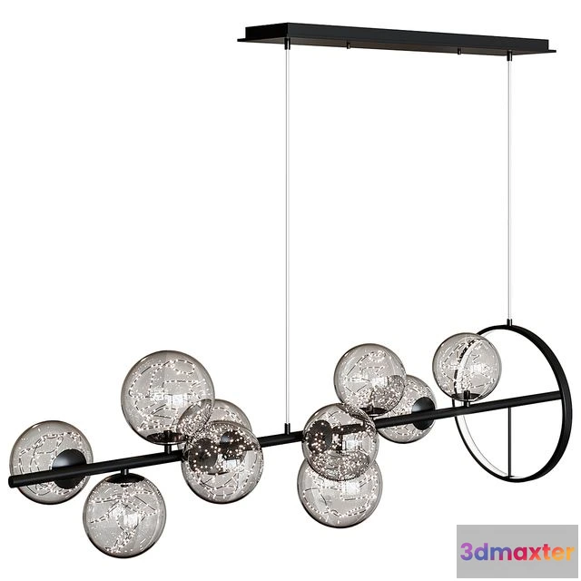 1565550 - Pendant lamp Modern 10-Light Chandelier 3D Max