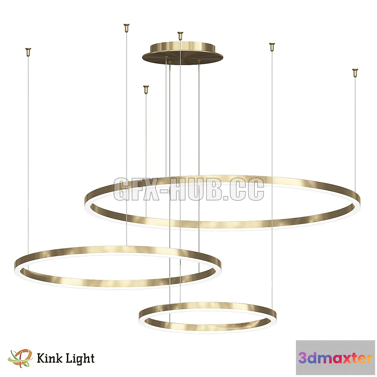 1565720 - Dimmable pendant Thor 3D Max