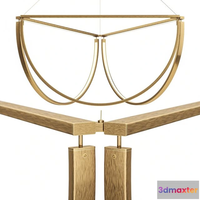 1566308 - Chord Cluster Chanderlier by Studio Alex Allen 3D Max