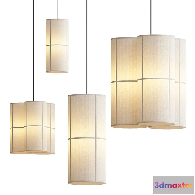 1566750 - Hashira Pendant Lamps 3D Max