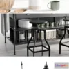 1568102 - Kitchen Island 2 3D Max