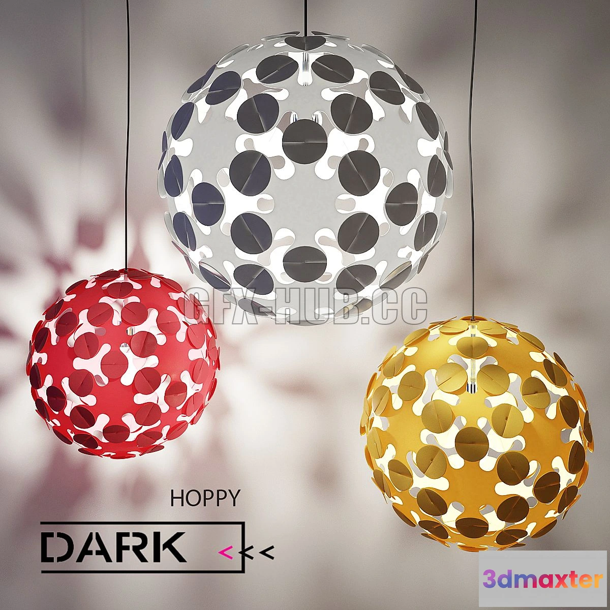 1568556 - Hoppy Pendant light 3D Max