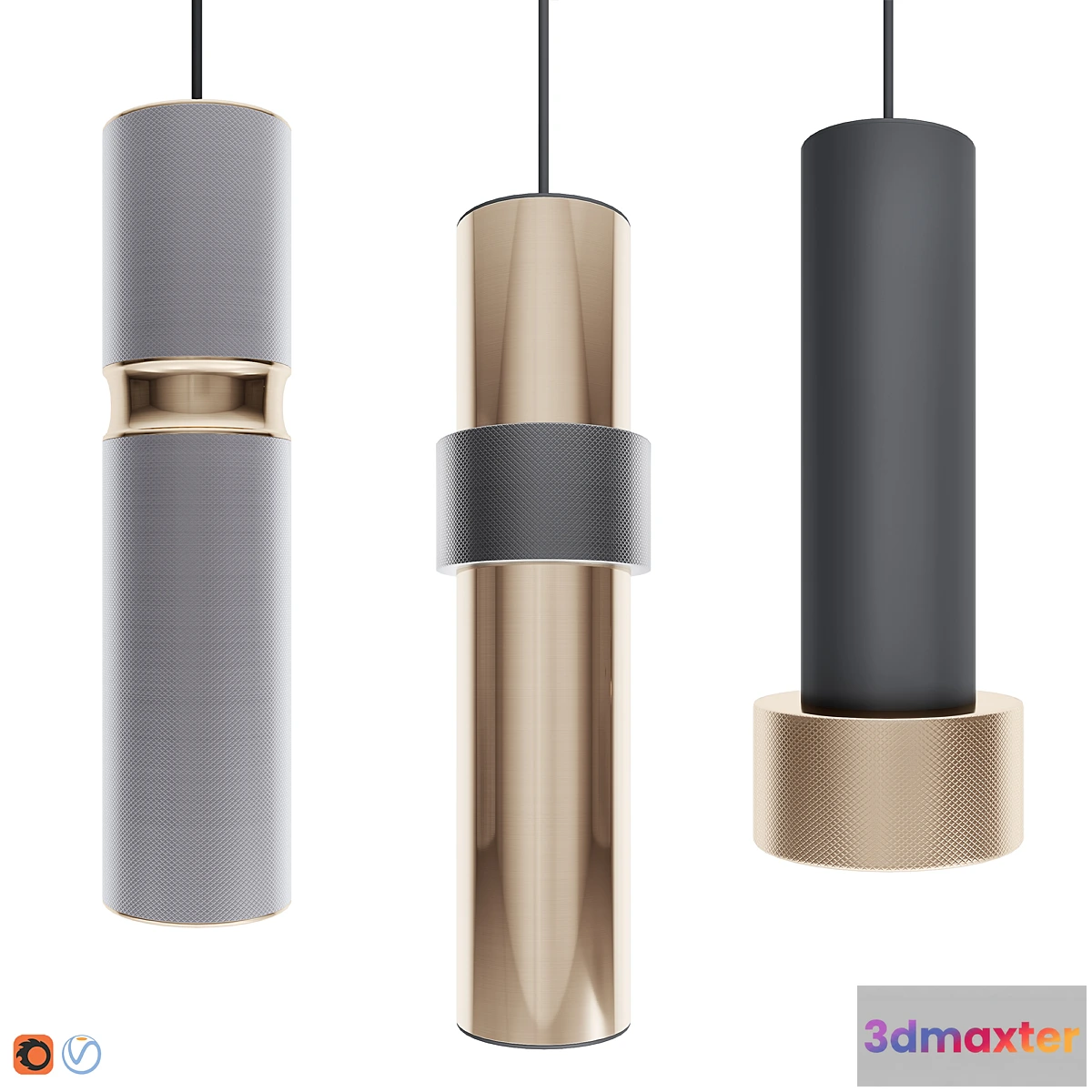 565415 - RYBBI pendants set