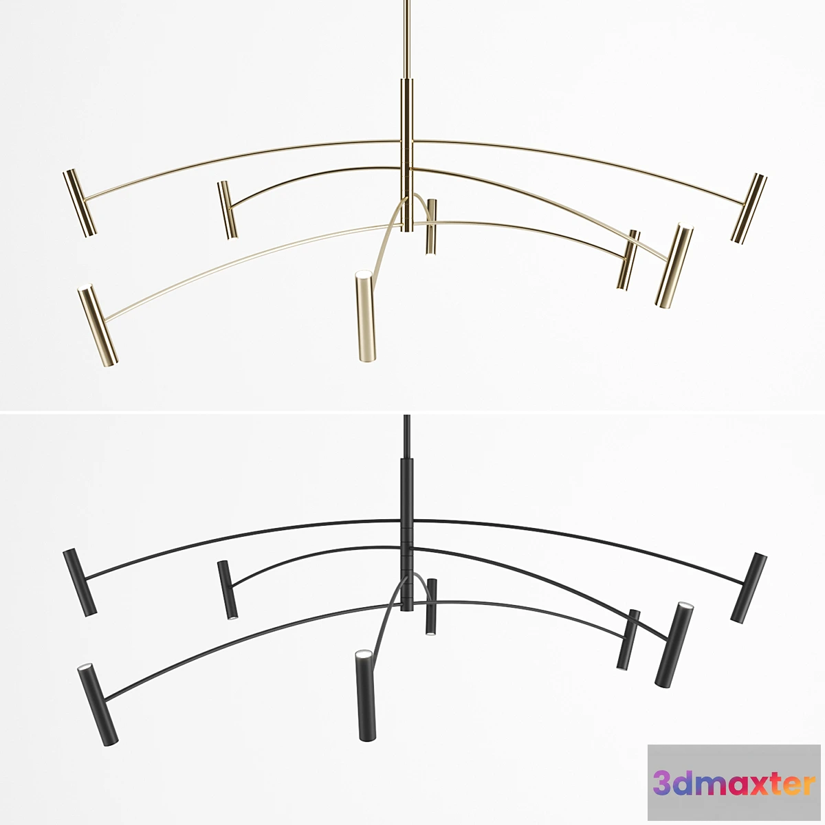 565557 - Aerial 60 Chandelier by Circa Lighting