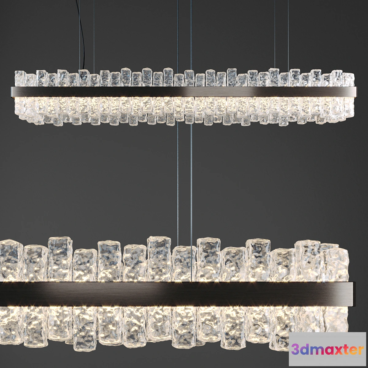 565693 - Cattelan italia Phoenix Ceiling lamp 116cm and 157cm width.