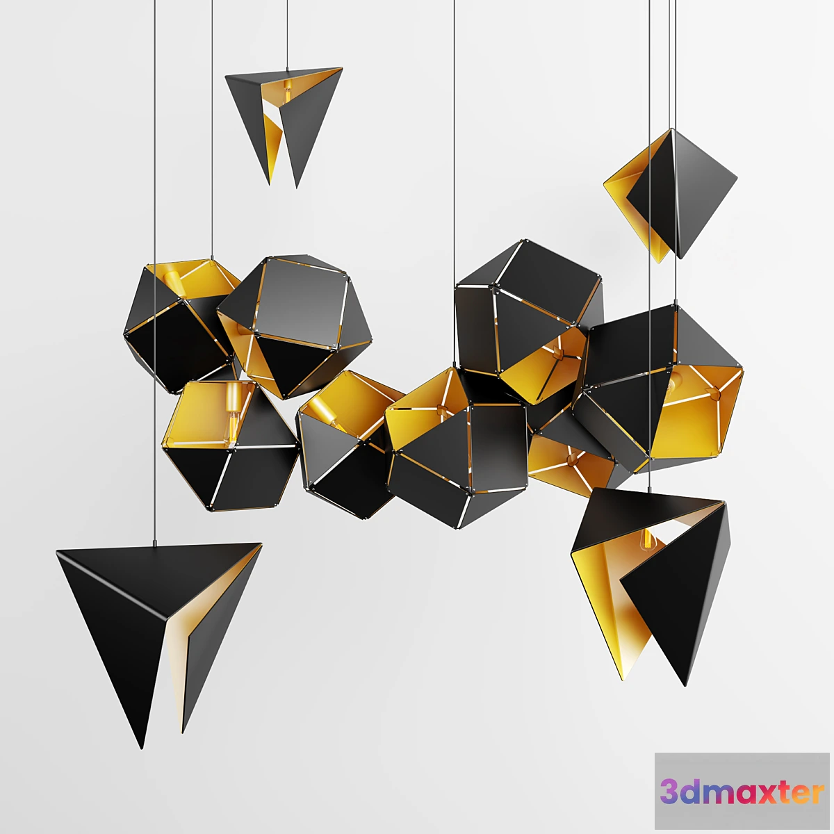 565775 - Welles Long Chandelier. Aarevalo STEALTH.