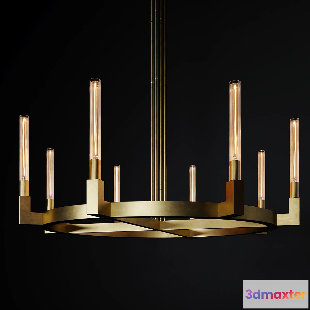 565785 - CANNELE ROUND CHANDELIER