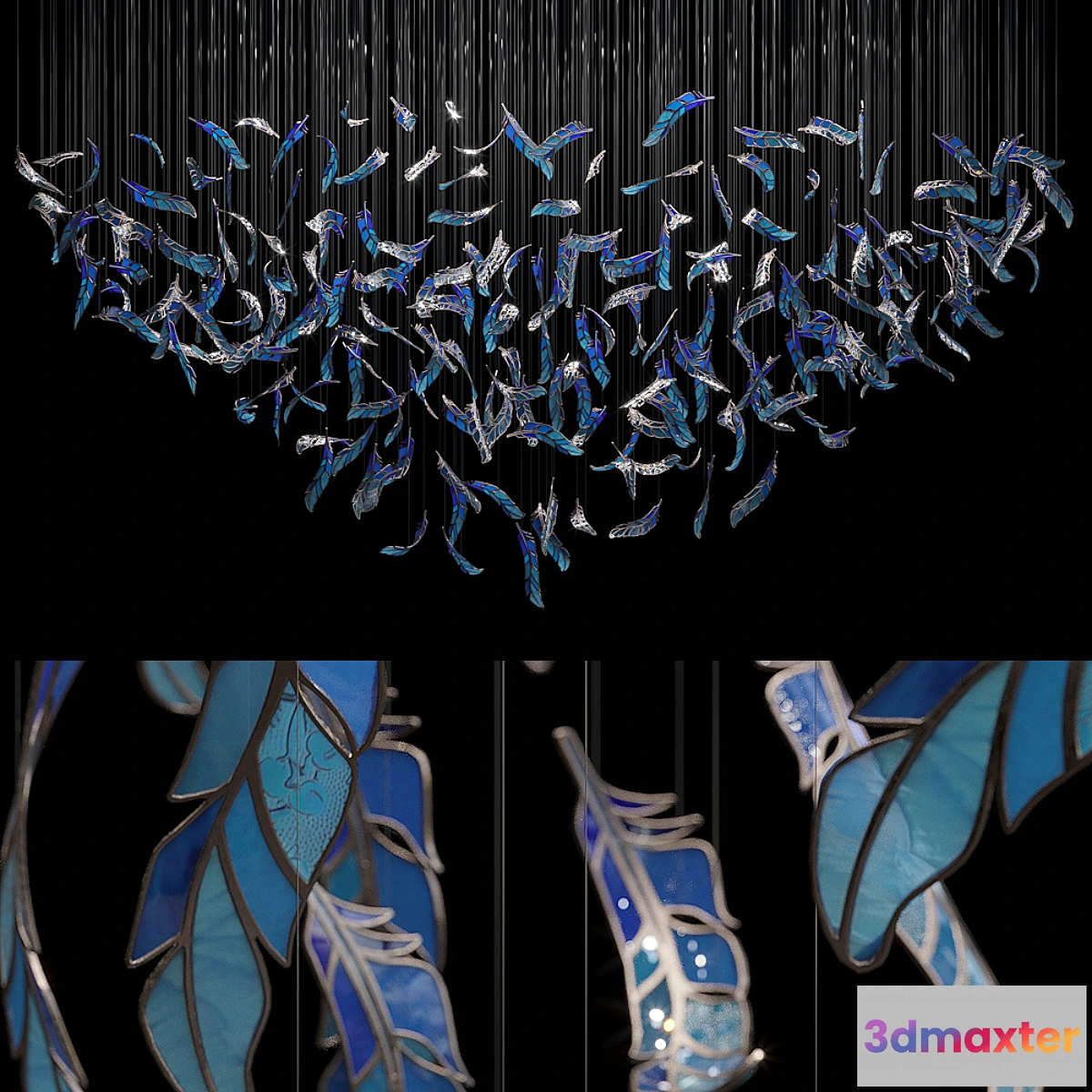 565953 - Light stained glass Vargov Design - Airy - No.2