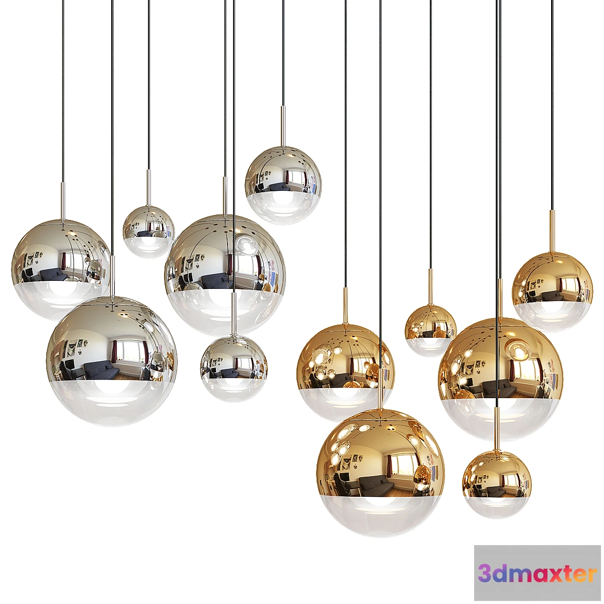 566055 - Tom Dixon Classic Glass Ball