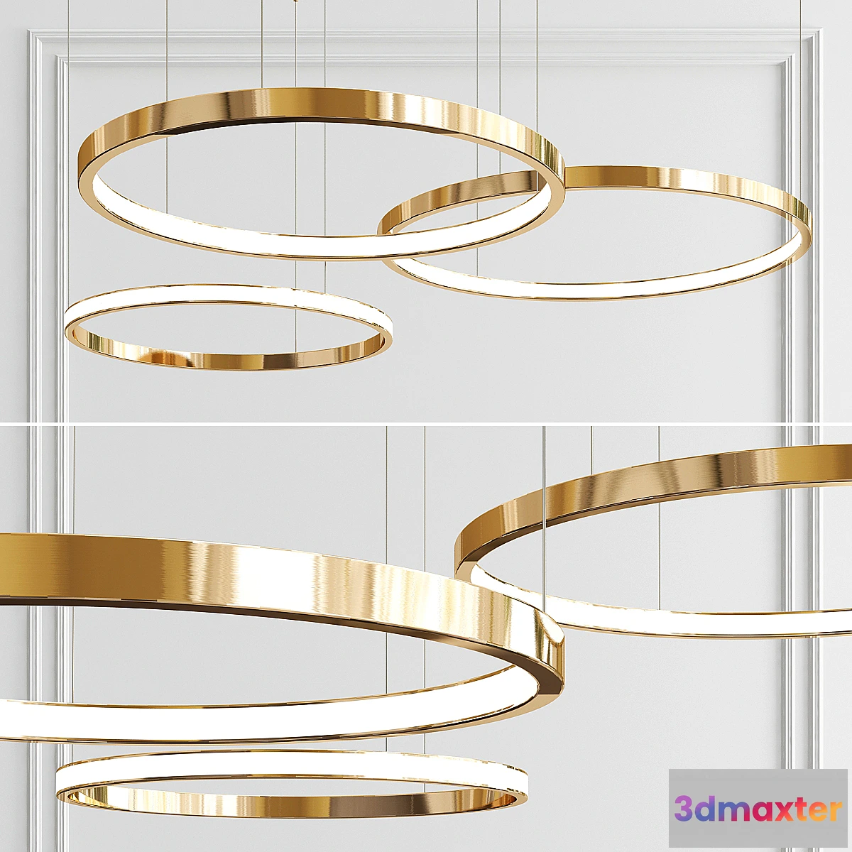 566085 - Lahti 100 Ring Сhandelier