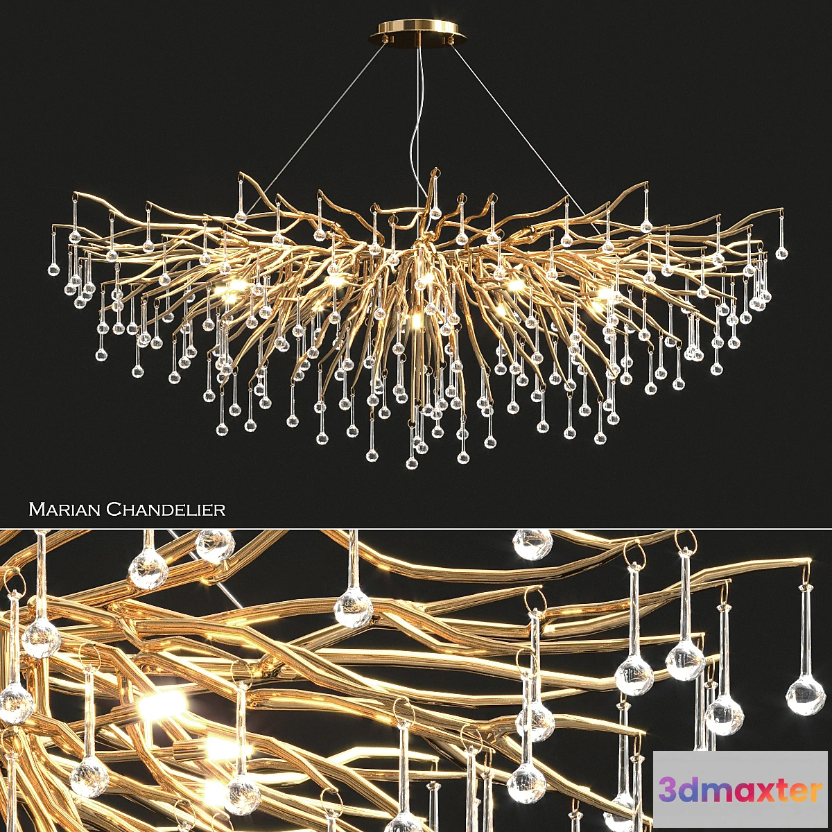 566325 - Marian Lampatron Chandelier