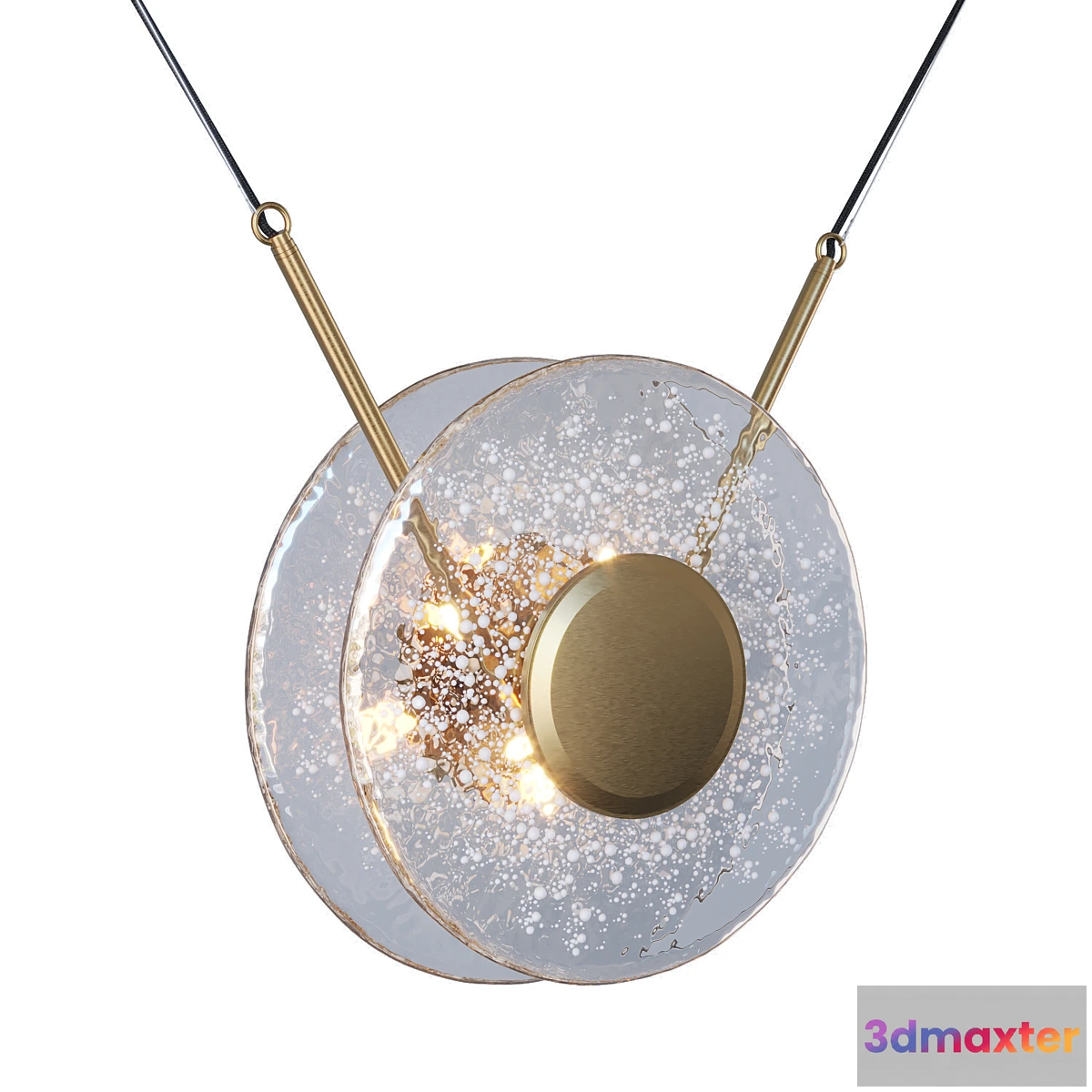 566345 - Suspension “Sprinkled Glass” art. 25656 by Pikartlights