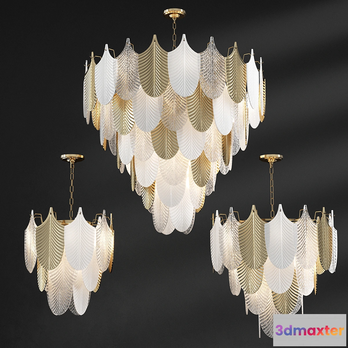 566889 - Chandelier pendant Abelia Chandelier Loft-Concept