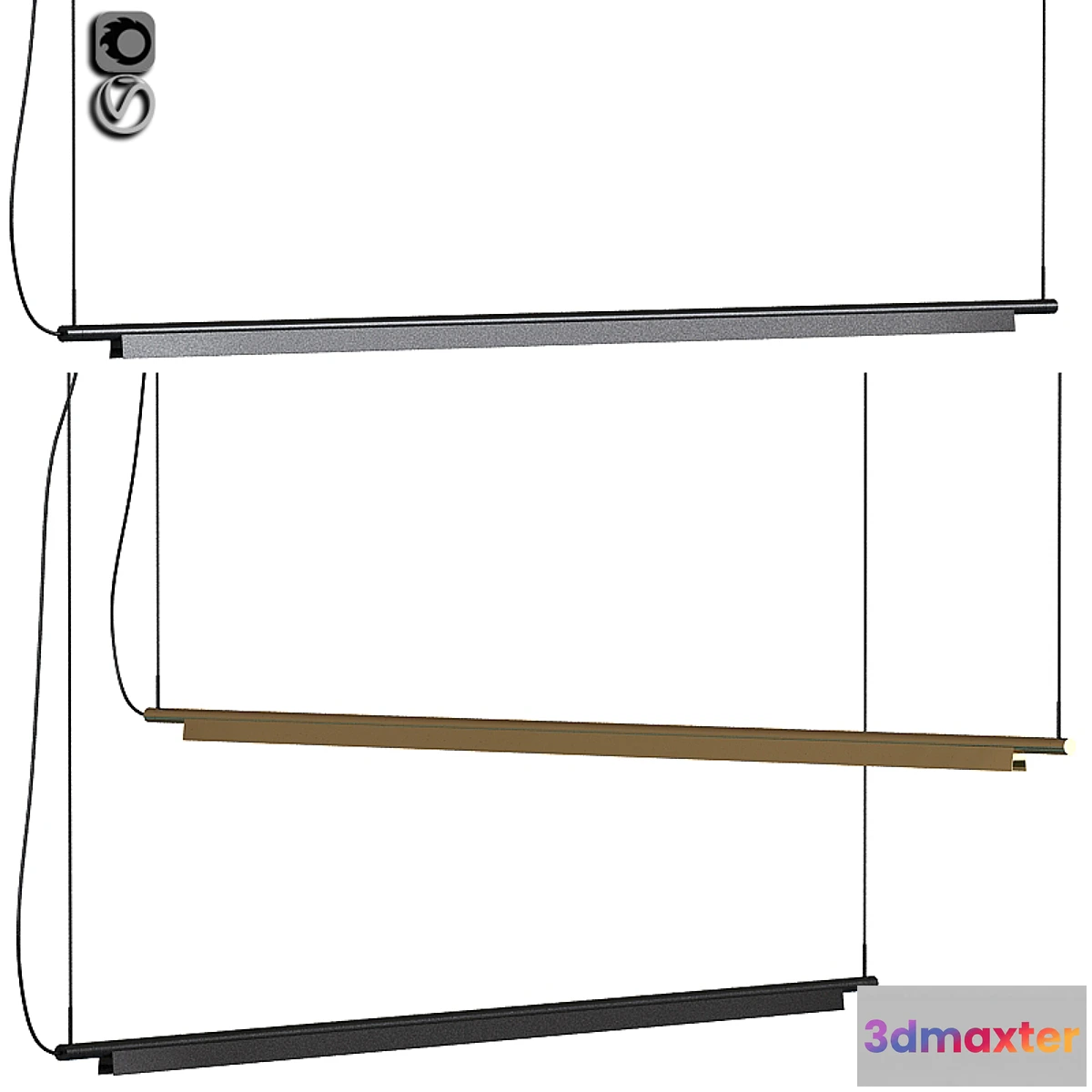 566931 - Compendium LED Linear Suspension