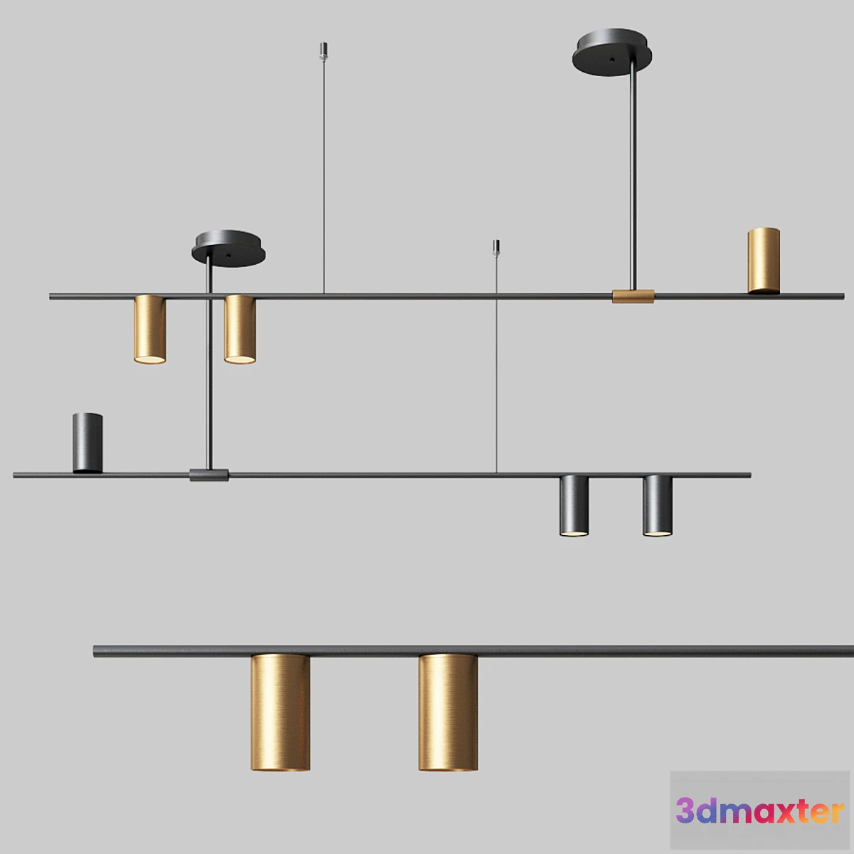 567203 - Tribes Linear Pendant