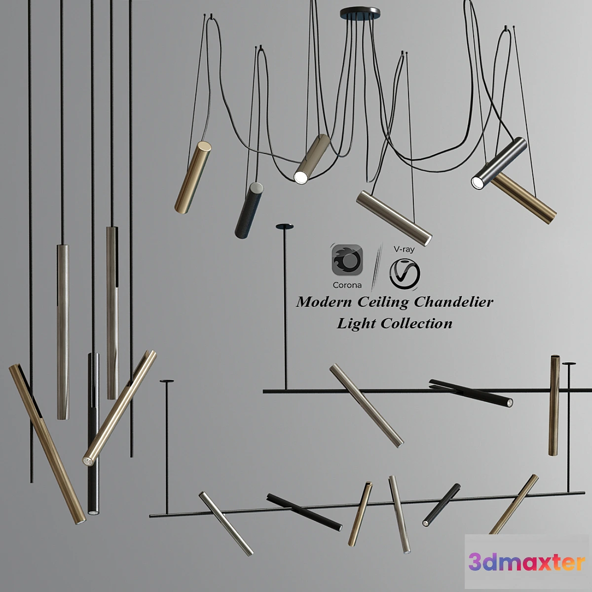 567548 - Modern Ceiling Led Chandelier Light Collection