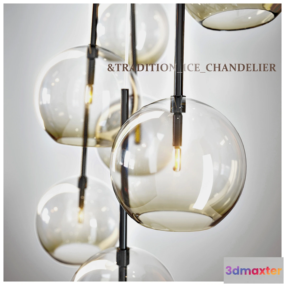575246 - & TRADITION ICE CHANDELIER