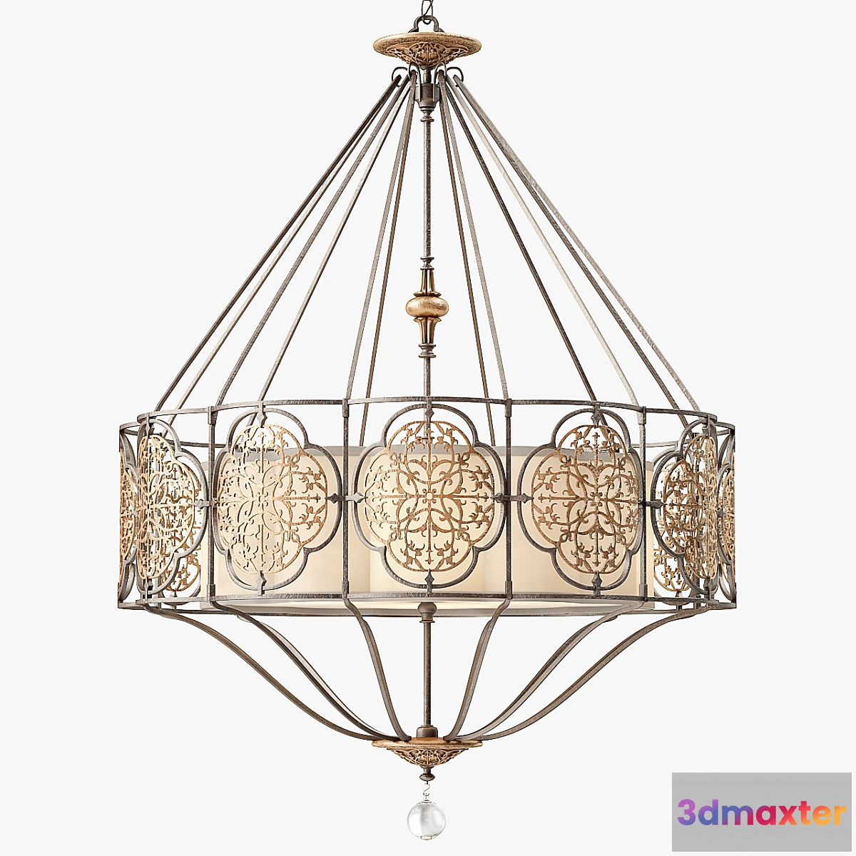 575300 - Murray Feiss Marcella 4 Light Uplight Chandelier