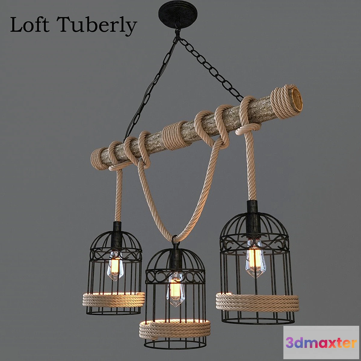 575344 - Ceiling chandelier Loft Tuberly