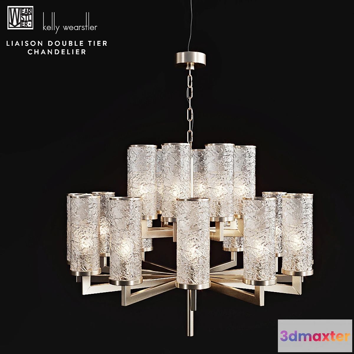 575368 - Kelly Wearstler Liaison Double Tier Chandelier